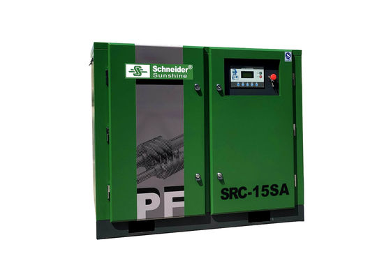 China Air Cooling Two Stage Screw Air Compressor , 11KW Small 2 Stage Air Compressor supplier