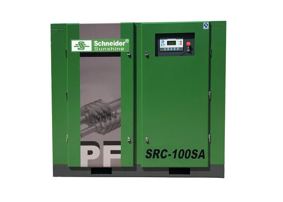 China 10~13.6 m³/min Two Stage Screw Air Compressor 75KW Air / Water Cooling supplier
