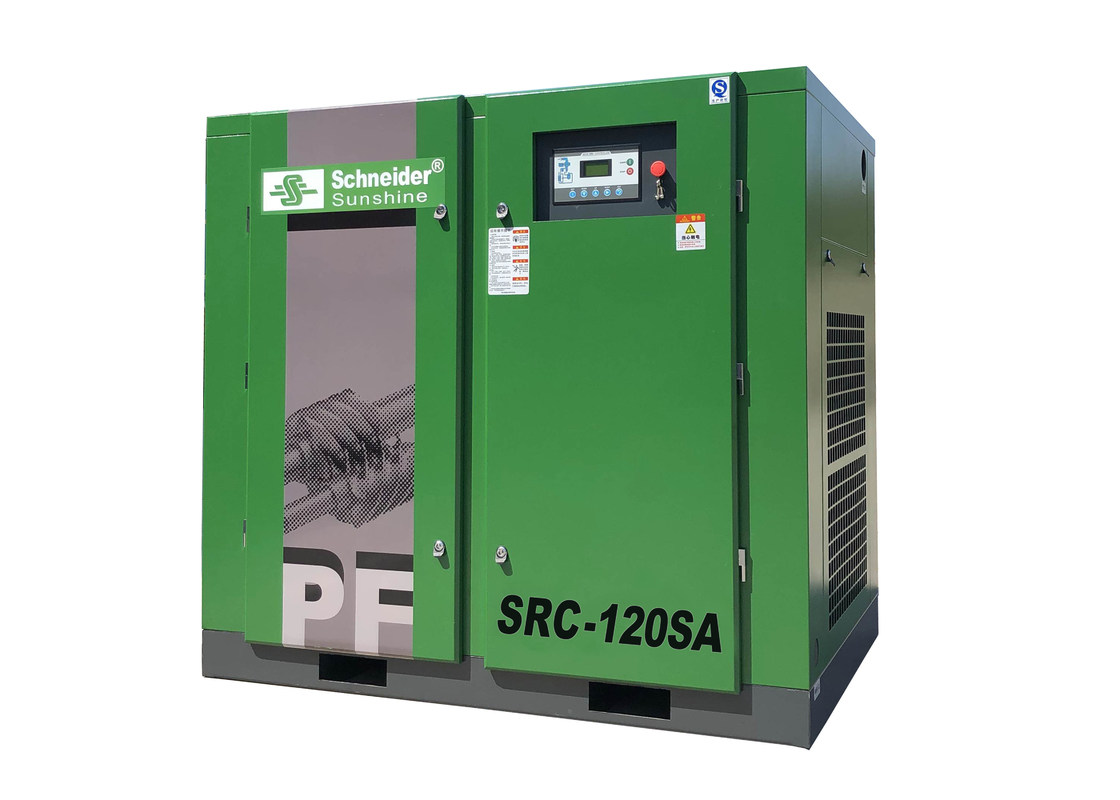 Low Noise Twin Stage Air Compressor Energy Efficient With Smart Control