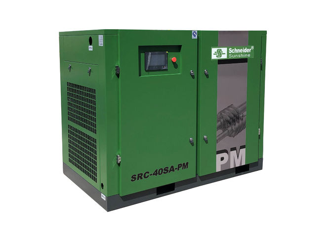 VFD Screw Style Air Compressor 30 kW Small Floor Coverage Long Maintenance Cycle