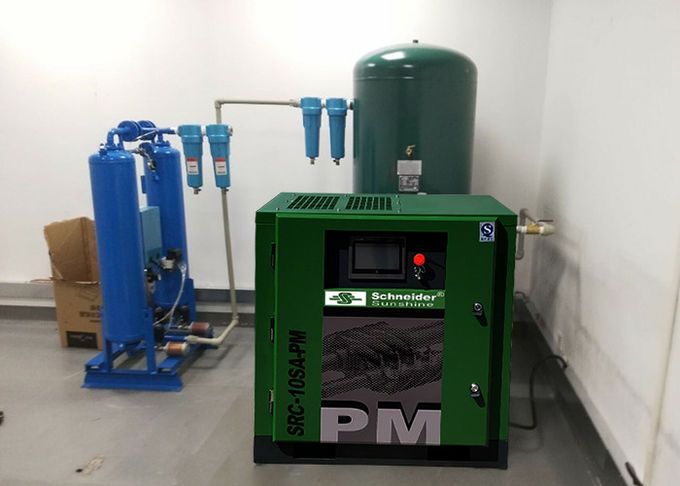 Low Noise Adsorption Compressed Air Dryer , Heatless Desiccant Air Dryer