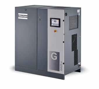 Electric Sturdy Air Compressor Low Pressure GA 45 VSD+ 45KW Practical