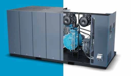 IP66 250KW Rotary Screw Compressor , Hybrid Oil Injected Screw Air Compressor