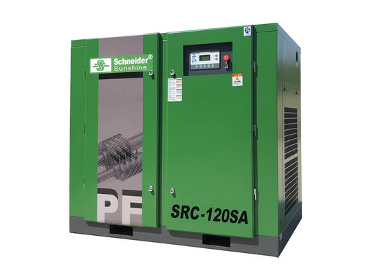 China Low Noise Twin Stage Air Compressor Energy Efficient With Smart Control System supplier