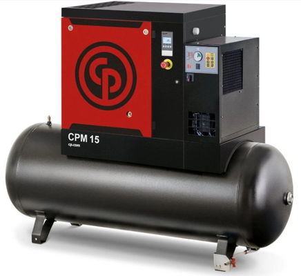 Lubricated 20 HP Screw Type Air Compressor 15KW CPM20 Aluminum Alloy