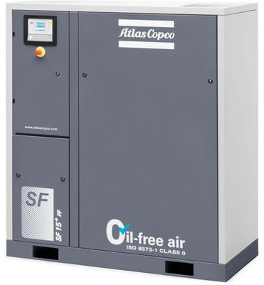 Durable 53dB Industrial Blower Solutions , Multiscene Oil Free Screw Air Compressor