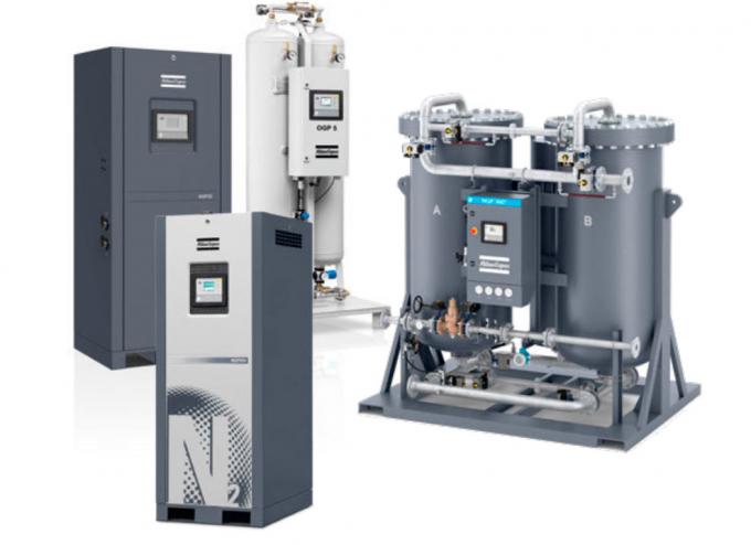 Γεννήτρια 820x772x2090mm μέγεθος 0 αζώτου υψηλής αγνότητας Copco ατλάντων